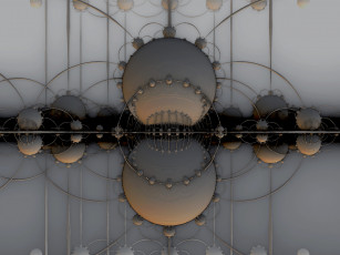 Картинка 3д графика fractal фракталы фон цвета