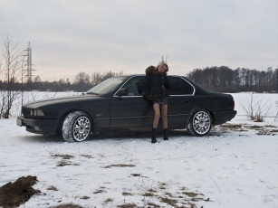 Картинка автомобили авто девушками