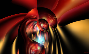 Картинка 3д графика fractal фракталы узор