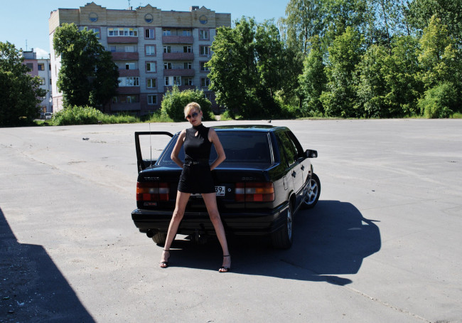 Обои картинки фото автомобили, авто, девушками