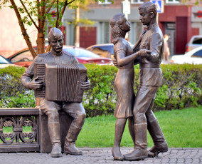 Картинка города -+памятники +скульптуры +арт-объекты победа танец