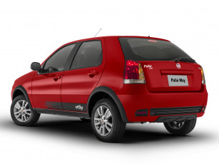 Картинка автомобили fiat 178 2014г красный fire way palio