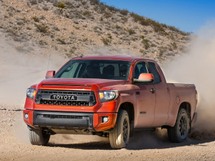 обоя автомобили, toyota, cab, pro, double, tundra, 2014г, trd, toyotaя