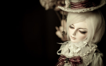Картинка разное игрушки кукла парень кружева бант шляпа doll bjd