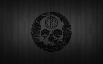 Картинка разное надписи +логотипы +знаки череп