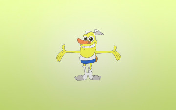 Картинка рисованные минимализм хреногубка drawn together мультреалити светлый фон wooldoor sockbat