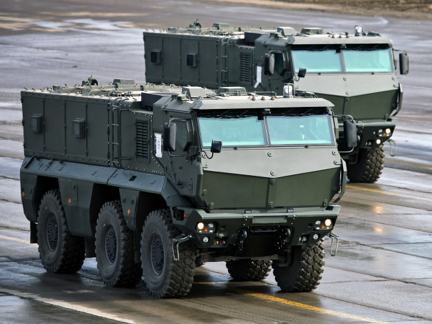 Обои картинки фото техника, военная техника, тайфун-к, 63698, камаз
