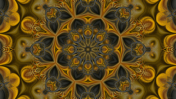 Картинка 3д+графика фракталы+ fractal цвета фон узор