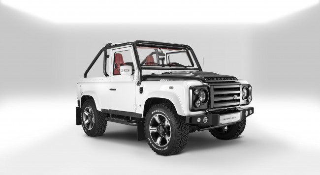 Обои картинки фото автомобили, land-rover, defender, 90, land, rover, svx, overfinch