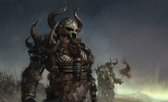 Обои картинки фото фэнтези, нежить, викинги