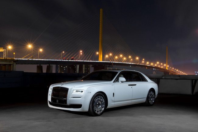 Обои картинки фото автомобили, rolls-royce, 2016г, kochamongkol, ewb, ghost