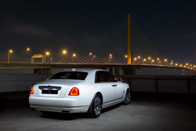 Обои картинки фото автомобили, rolls-royce, ghost, ewb, kochamongkol, 2016г