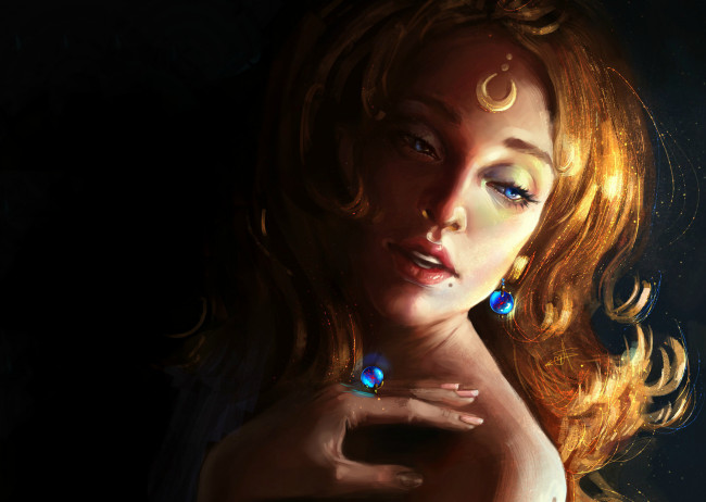 Обои картинки фото фэнтези, девушки, арт, девушка