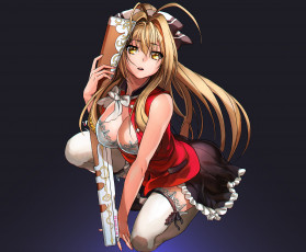 Картинка аниме amagi+brilliant+park девушка