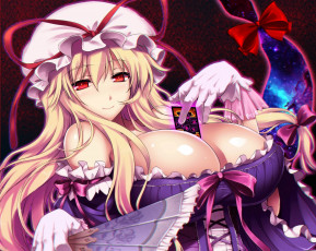 Картинка аниме touhou yakumo yukari