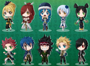 Картинка аниме fairy+tail малыши