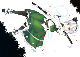Картинка аниме touhou konpaku youmu