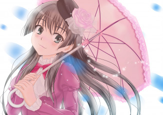 Картинка аниме toaru+majutsu+no+index девушка взгляд фон