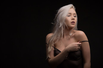 Картинка девушки -unsort+ блондинки лицо взгляд