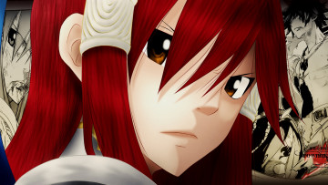 Картинка аниме fairy+tail эльза