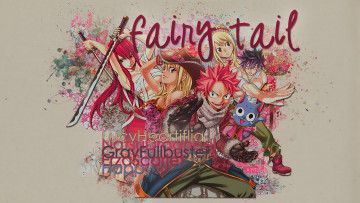 Картинка аниме fairy+tail хвост феи