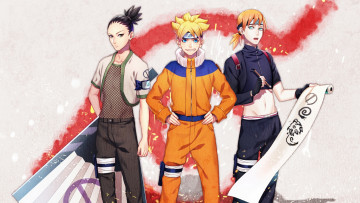 Картинка аниме naruto парни