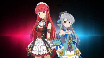 Картинка аниме sword+art+online взгляд фон девушка