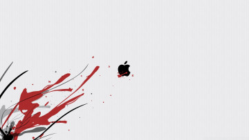 Картинка компьютеры apple фон логотип