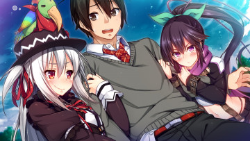 Картинка tou+no+shita+no+exe аниме unknown +другое девушки фон взгляд