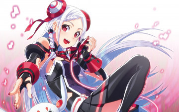 Картинка аниме sword+art+online взгляд девушка фон