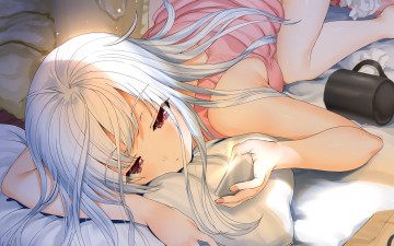 Картинка аниме sword+art+online взгляд девушка фон