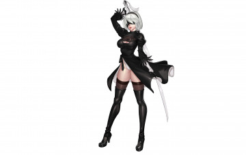 Картинка видео+игры nier +automata automata