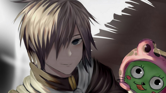 Обои картинки фото аниме, fairy tail, взгляд