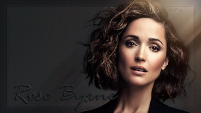 Обои картинки фото rose byrne, девушки, актриса