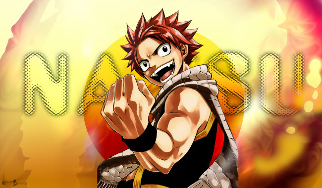 Обои картинки фото аниме, fairy tail, хвост, феи