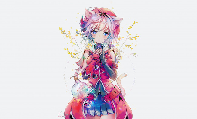 Обои картинки фото аниме, животные,  существа, snow, is