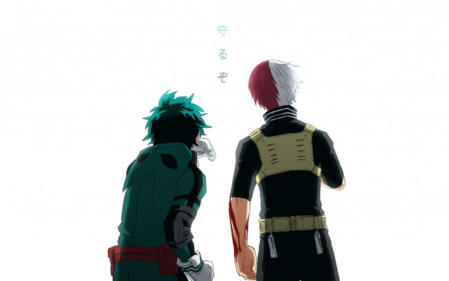 Обои картинки фото аниме, boku no hero academia, моя, геройская, академия