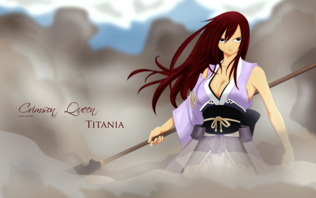 Обои картинки фото аниме, fairy tail, эльза