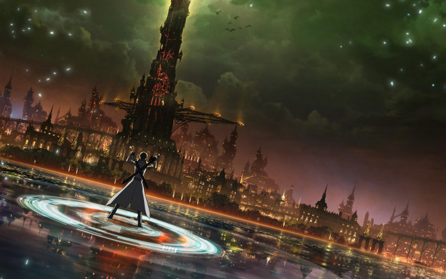 Обои картинки фото аниме, sword art online, персонаж