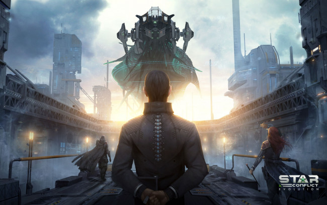 Обои картинки фото star conflict ,  evolution, видео игры, action, симулятор, evolution, star, conflict, онлайн