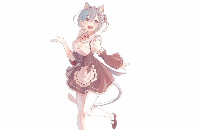 Обои картинки фото аниме, re,  zero kara hajimeru isekai seikatsu, rem