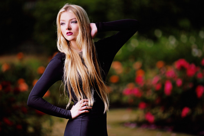 Обои картинки фото девушки, -unsort , блондинки, лицо, взгляд