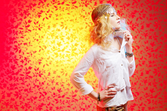 Обои картинки фото девушки, -unsort , блондинки, лицо, взгляд