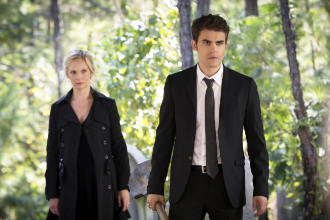 Обои картинки фото кино фильмы, the vampire diaries, wesley, stefan, paul