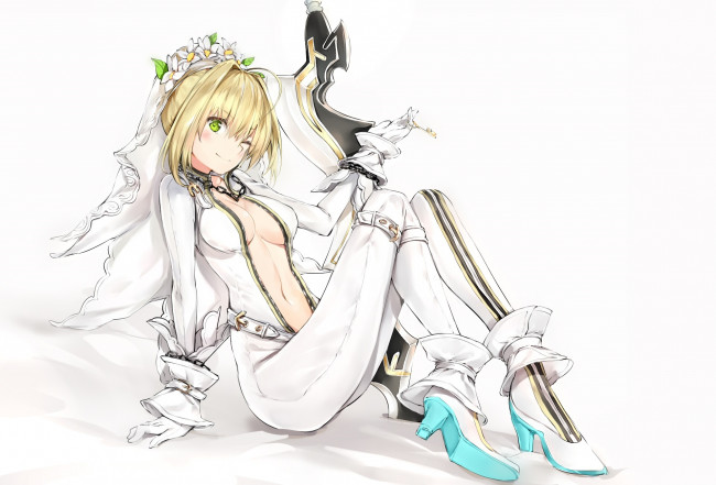 Обои картинки фото аниме, fate, stay night, grand, order