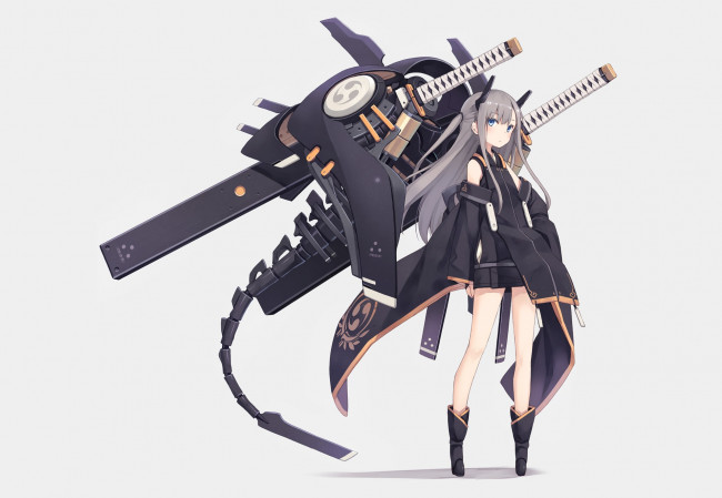 Обои картинки фото аниме, оружие,  техника,  технологии, poco