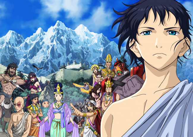 Обои картинки фото аниме, tezuka osamu no buddha, tezuka, osamu, no, buddha