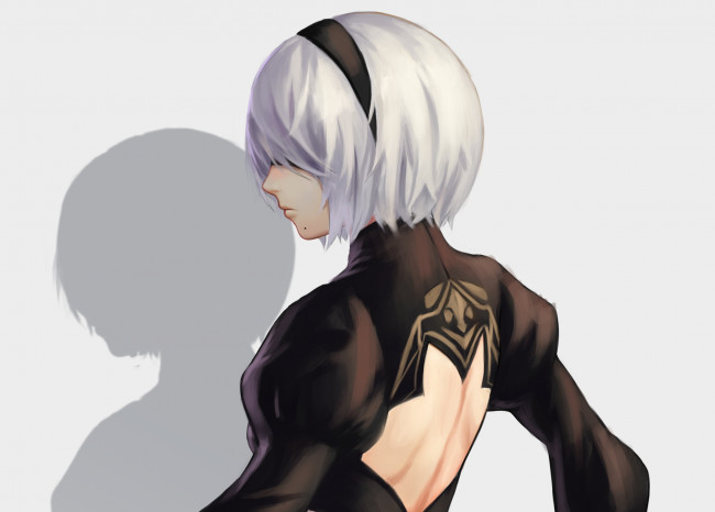 Обои картинки фото видео игры, nier,  automata, automata