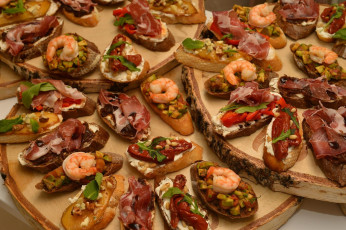 Картинка еда бутерброды +гамбургеры +канапе