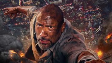 Картинка небоскреб+ 2018 кино+фильмы skyscraper триллер небоскреб фильмы криминал дуэйн джонсон